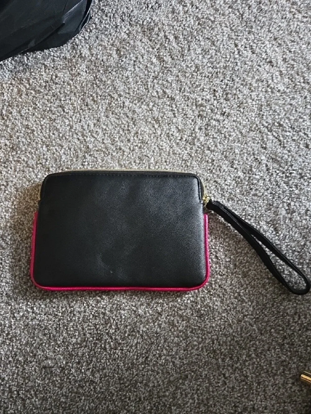 Ice Pop Wristlet Wallet - Black with Multicolor Popsicle Design